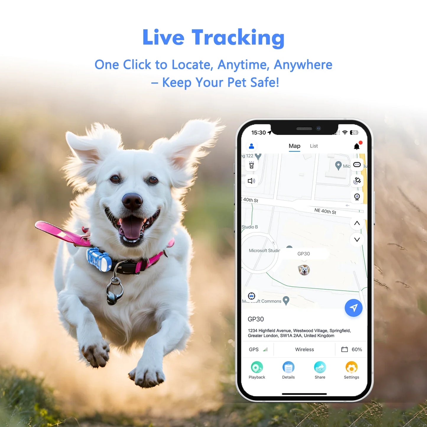 PawTrack GPS Pet Finder