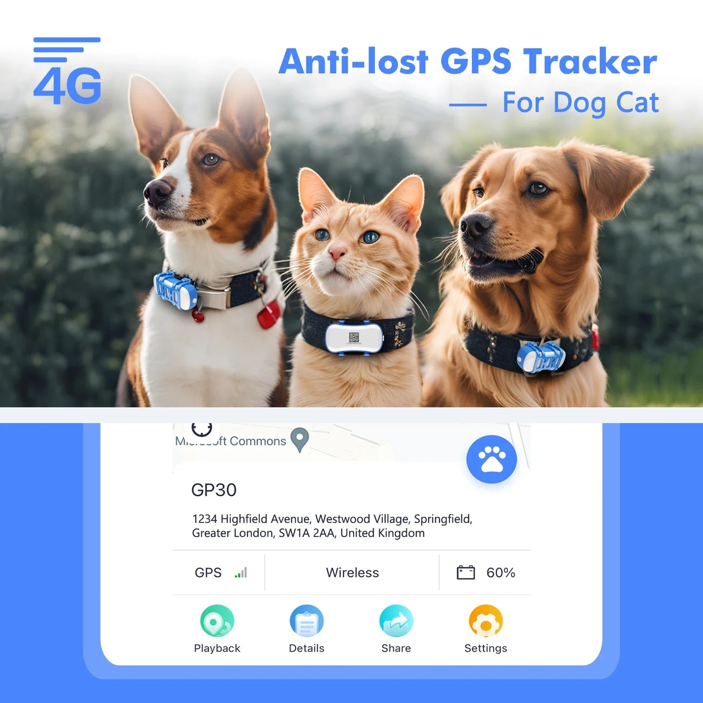 PawTrack GPS Pet Finder