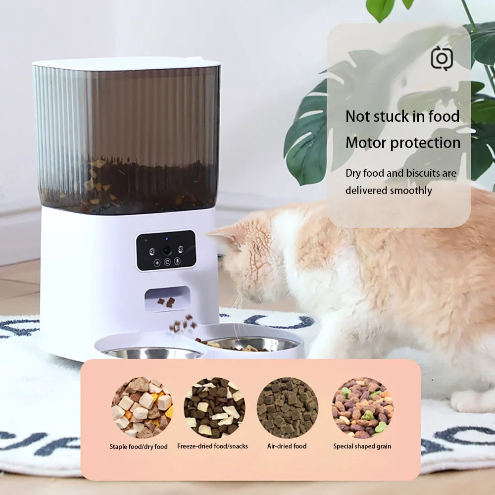 Smart Cat Feeder with Camera