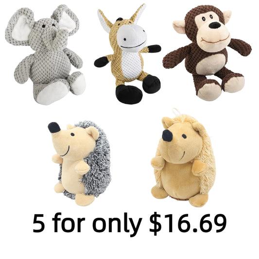 ChewAnimal™- Animal Plush Toy Designed for Strong Chewers