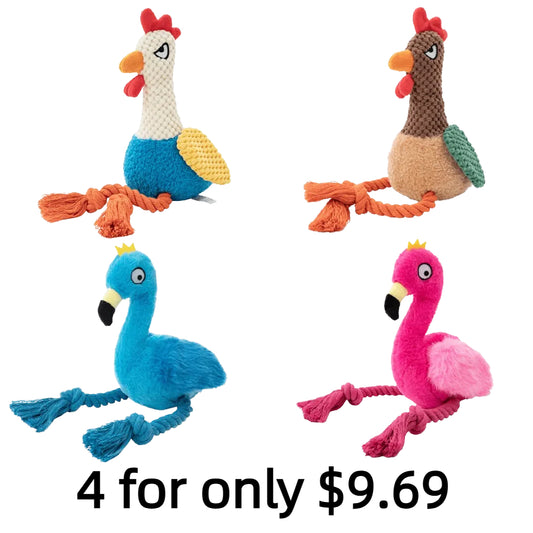 ChewAnimalTug™ Dog Toy - Designed for Strong Chewers
