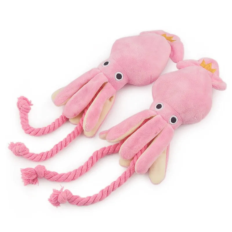 OctoBuddy Squeaky Dog Toy
