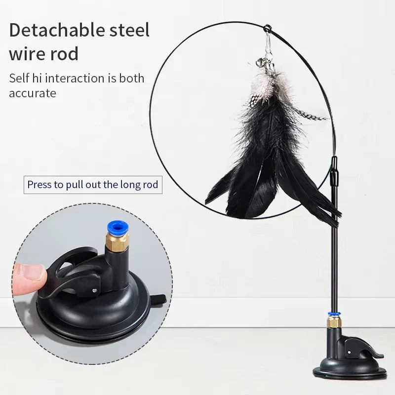 Hands-Free Cat Play Wand