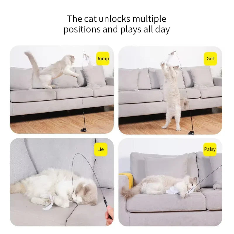 Hands-Free Cat Play Wand
