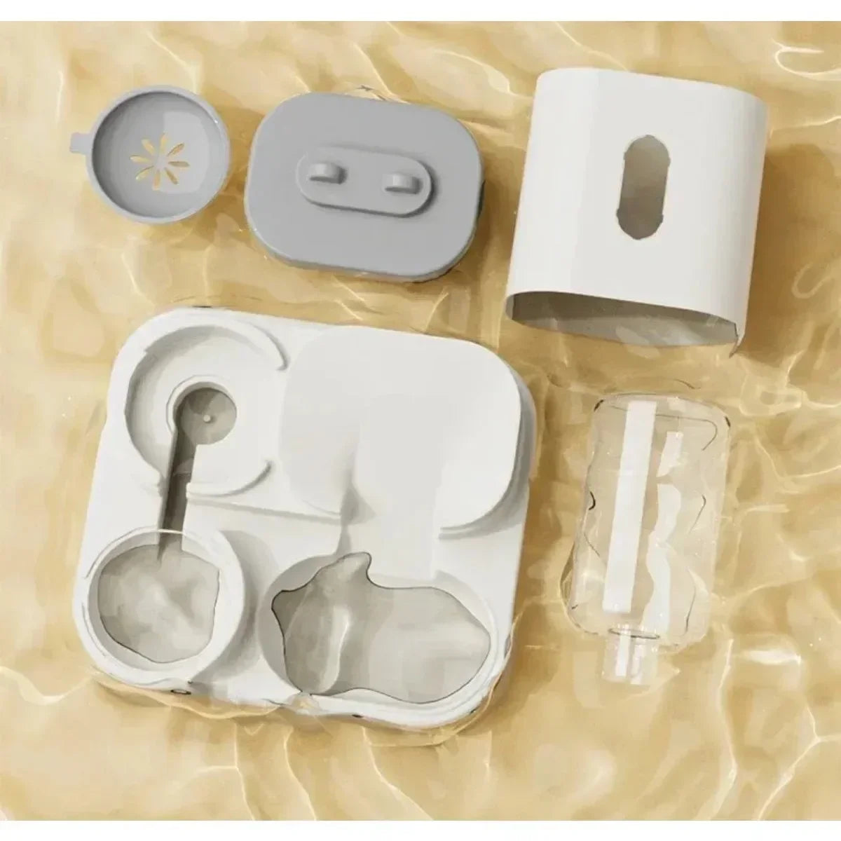 Easy Pet Feeder with Water Fountain