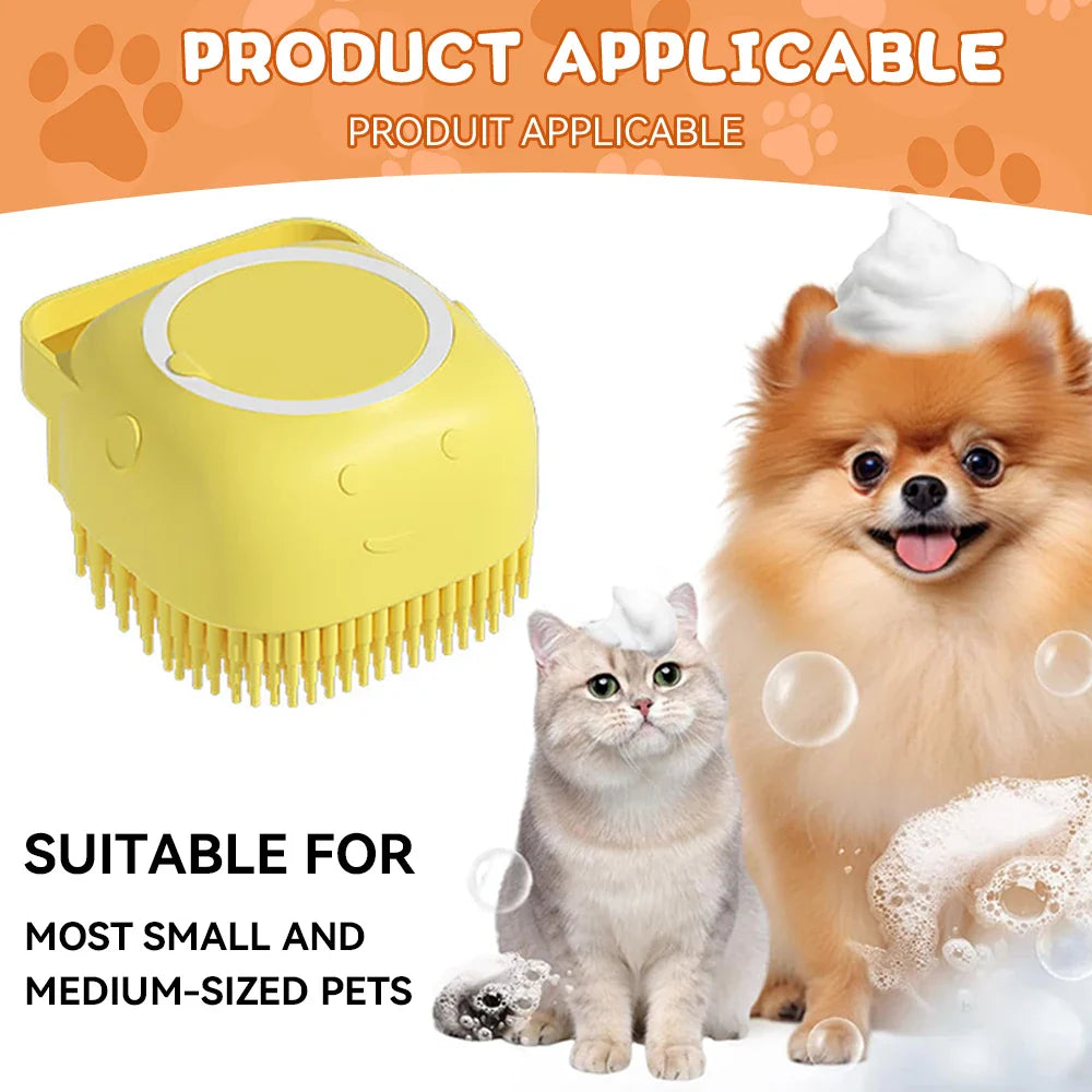 Gentle Pet Bath Brush