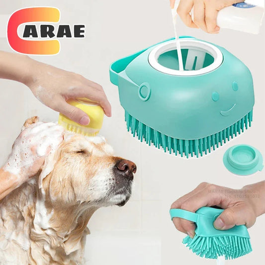 Gentle Pet Bath Brush