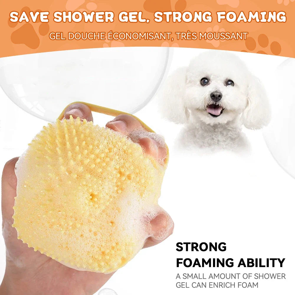 Gentle Pet Bath Brush