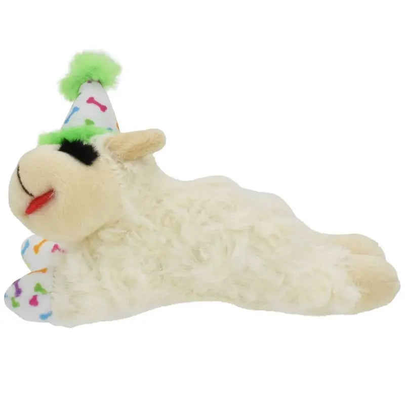 Birthday Lamb Chop Dog Toy